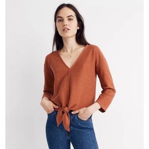 Madewell Burnt Orange Top